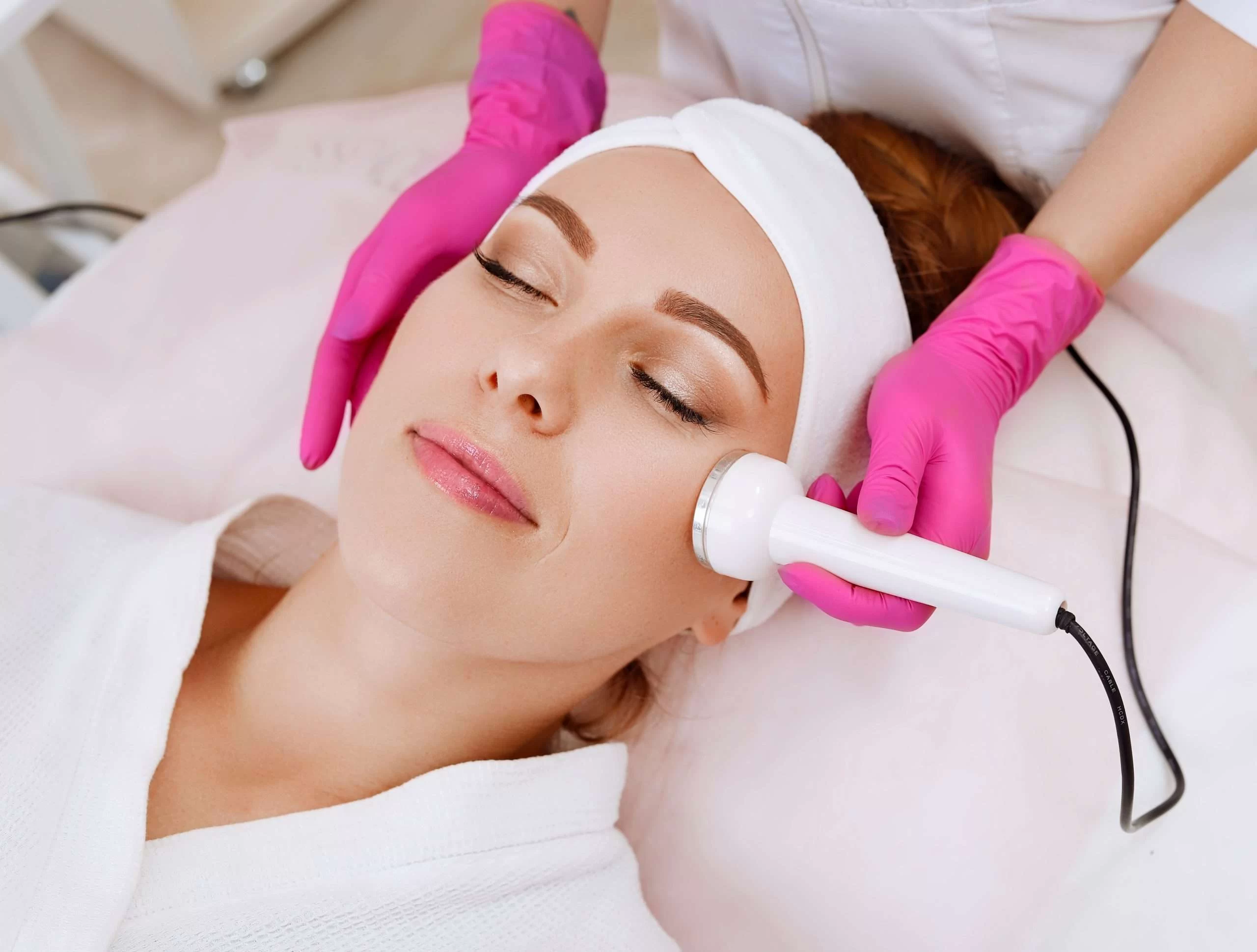 Anti-aging facial treatment at Serenity Wellness Spa